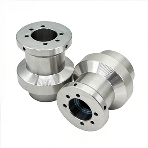 Acoplamiento Rígido de Brida de Acero Inoxidable CNC Personalizado Resistente a la Corrosión para Conexión de Eje de Bomba Industrial - Product Image 2