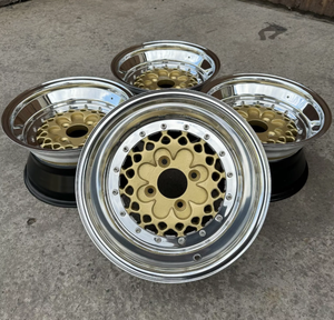 Bku 3 pièces forgé steplip 4x100 e30 roues or <span class=keywords><strong>centre</strong></span> 13 14 15 16 pouces <span class=keywords><strong>jante</strong></span> de voiture en alliage pour <span class=keywords><strong>BMW</strong></span> E30 E21 2002 E10 roue - Product Image 6
