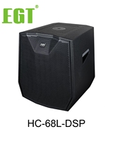 Subwoofer actif de 18 pouces avec amplificateur intégré de 1000 W, caisson de basses alimenté pour DJ, sonorisation en direct, soirées en boîte de nuit, événements sur scène