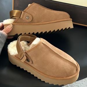 <span class=keywords><strong>Stivali</strong></span> da Neve Serie Classica di Marca Originale per <span class=keywords><strong>Donna</strong></span>, Pantofole Casual da Esterno, Caldi, Morbidi, Comodi e Versatili - Product Image 5