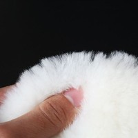 3 pouces-7 pouces Tampons de polissage en laine de qualité supérieure Tampons de polissage pour voiture Accessoires de lavage automobile Disque de détail en feutre de laine