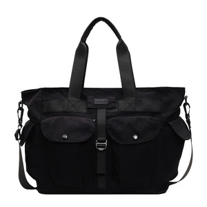Sac de voyage et de sport week-end personnalisé avec logo, grande capacité, bretelles, en tissu Oxford, fermeture éclair, élégant sac de sport fourre-tout - Product Image 1