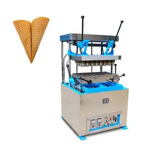 Nuevo diseño de máquina de cono de pizza dulce máquina de cono rodante hecha en China