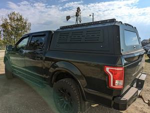 Capote rigide en aluminium sur mesure pour Ford F-150 5,5 pieds 2021, couvre-caisse de camion, coque de camping standard américaine - Product Image 4