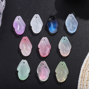 Pétalos de Flor de Durazno de Cristal, Accesorios para Manualidades, Horquillas Hechas a Mano, Materiales para la Elaboración de Tocados Hanfu, Primavera 2024, Origen Yiwu - Product Image 2