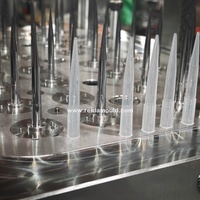 Moule d'injection plastique de haute précision pour pointes de pipette en plastique de 10 µl, 100 µl, 200 µl, 1000 µl, avec une durée de vie de 1 million de coups
