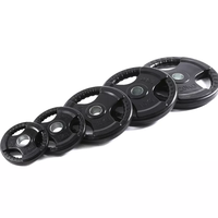 MB Fitness – Disques de musculation en caoutchouc pour haltères, plaques de bumper, revêtement en caoutchouc, KG LB – Vente chaude