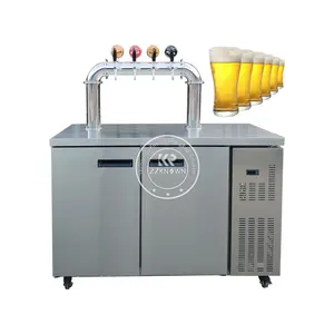 啤酒桶冷却器柜台下内置自动生啤酒分配系统的Kegerator分配器