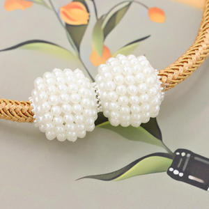 Attaches de rideaux, accessoires de décoration intérieure, supports de rideaux sphériques, attaches de rideaux magnétiques en perles, attaches de rideaux à boule magnétique - Product Image 3