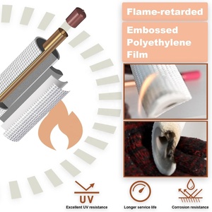 Kit de tubes en <span class=keywords><strong>cuivre</strong></span> pré-isolés pour climatiseur manuel YOD HVAC Contractor, flexible, aspiration haute pression, mini-split, comprenant deux tuyaux - Product Image 4