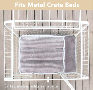 Super weiches großes Hunde bett kissen Klassischer rechteckiger Stil Solider rutsch fester Boden für Crate Kennel Sofa Haustier bett für größere Rassen - Product Image 4