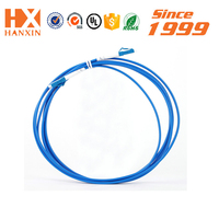 Conector rápido de fábrica OEM Hanxin 22 años de experiencia 9/125 SM Simplex Duplex 1m 2m 3M 5M Cable de conexión de fibra óptica SC LC FC FTTH
