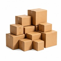 Boîtes de pièces détachées en carton ondulé RSC personnalisées, cartons kraft double paroi 5 plis, emballage d'expédition avec logo