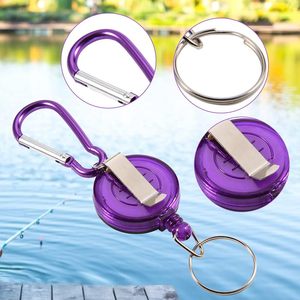 ABS mờ có thể thu vào huy hiệu Reel <span class=keywords><strong>Clip</strong></span> Keychain nhựa móc chìa khóa nhiệm vụ nặng nề Reel huy hiệu chủ <span class=keywords><strong>clip</strong></span> Carabiner rút lại - Product Image 2