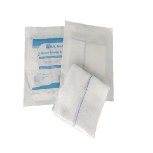 200Pcs Sterile Gauze Pads Non-Adherent Pads Wound Dressing Highly Absorbent First Aid Sterilization Supplies