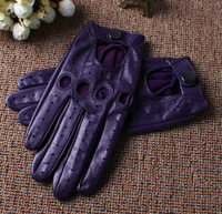 Gants de conduite en cuir de sport pour hommes et femmes, en peau de mouton, de chèvre ou de daim, couleur blanche, sexy, pour la conduite automobile, vente en gros, échantillon disponible