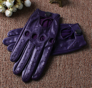 <span class=keywords><strong>Gants</strong></span> de conduite en cuir de daim et peau de chèvre pour hommes et femmes, couleur blanche, style sport, en gros, avec échantillon disponible - Product Image 6