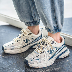 <span class=keywords><strong>ร</strong></span>องเท้าวิ่งแฟ<span class=keywords><strong>ช</strong></span>ั่นผู้<span class=keywords><strong>ช</strong></span>าย<span class=keywords><strong>ร</strong></span>ะบายอากาศได้ดี<span class=keywords><strong>ร</strong></span>องเท้าคุณพ่อตาข่ายส้นสูงต่ำสำห<span class=keywords><strong>ร</strong></span>ับผู้หญิงรองเท้าลำลองแบบผูกเ<span class=keywords><strong>ช</strong></span>ือกกันลื่น - Product Image 3