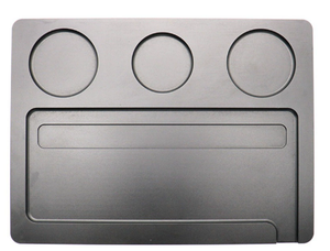 En Stock, Bandeja Redonda Simple de Aluminio de 27.8*18.3CM con Molinillo y Cenicero para Accesorios de Fumar Beyou - Product Image 2