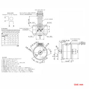 속도 컨트롤러 미니 스테퍼 모터 브러시리스 DC 모터 5v 작은 rpm DC 모터 낮은 SR1218-15BY 단일 샤프트 BringSmart - Product Image 4
