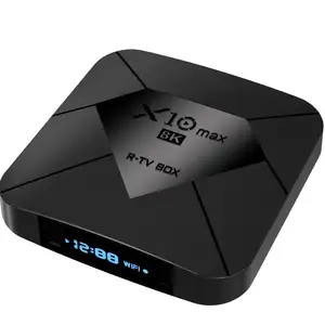 Receptor de tv via satélite 8k, de alta qualidade, android 9.0, caixa de tv s905x3, quad core, 4gb 128gb, android, caixa de tv, wi-fi, 4g