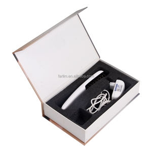 2025 Portable Mini brosse à cheveux électrique fer lisseur thérapie par la lumière rouge pour le traitement de la perte de cheveux usage domestique poignée confortable - Product Image 6