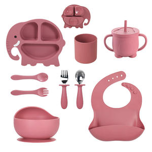 Juego de Platos de Silicona con Ventosa, Libre de BPA, con Diseño de Animales, para Bebés y Niños Pequeños, para la Alimentación y el Destete - Product Image 2