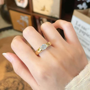 <span class=keywords><strong>Anillo</strong></span> de Boda para Hombre de <span class=keywords><strong>Oro</strong></span> Amarillo de 18K con Diamante Cultivado en Laboratorio, Estilo Vintage, Lujoso, Brillante, <span class=keywords><strong>Anillo</strong></span> de <span class=keywords><strong>Oro</strong></span> de Joyería Fina para Hombre - Product Image 5