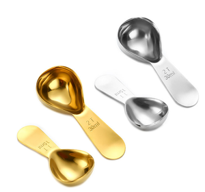 Cuchara Medidora Personalizada DFS1303 con Baño de Oro, Disponible en 5ml, 1tb, 5ml, 15ml, 2tb y 30ml - Product Image 3