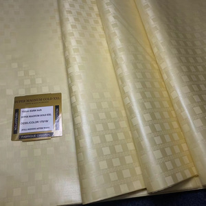 Nouveau Design 2024 Tissu Africain Bazin Riche Coton de Haute Qualité <span class=keywords><strong>Pagne</strong></span> Bazin Coton Haut de Gamme pour <span class=keywords><strong>Robe</strong></span> - Product Image 3