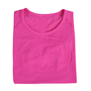 Camiseta Deportiva para Mujer, de Secado Rápido, Cuello Redondo, Manga Corta, para Yoga, Fitness, Ejercicio, Running, Gimnasio, Entrenamiento, 1.0 - Product Image 4