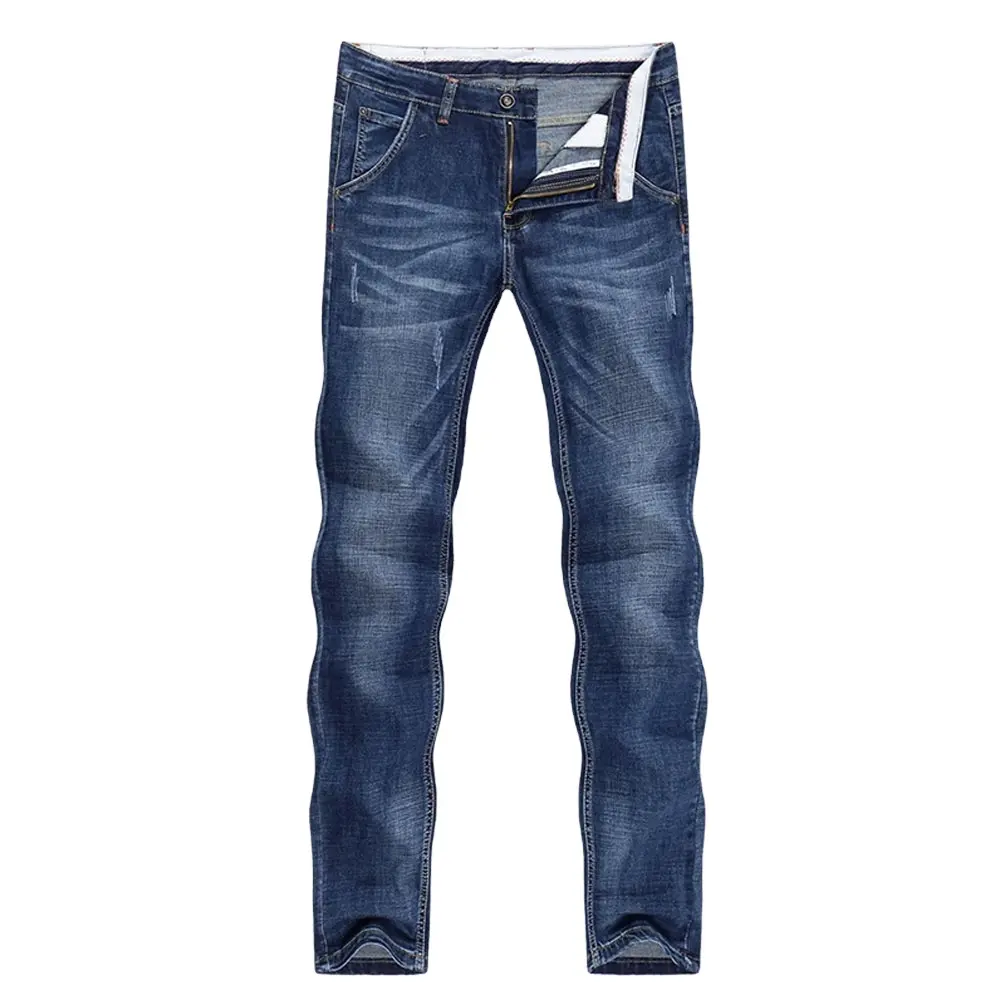 Aktuellstes 2024 Design Herren Karotte Passform Schwergewicht Jeans Neueste Mode beste Qualität Stone-Washed Denim-Hosen