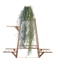 Air artificiel Rotin Suspendu Fleur Plante Herbe Vigne Pour La Décoration Murale