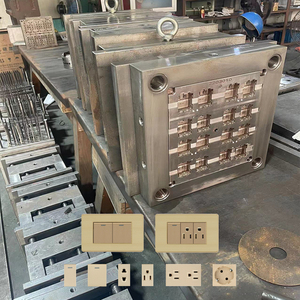 Factory wholesale wall switch panel silicone injection mold customized precision PP plastic mold
