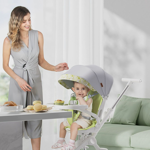 Poussette bébé Purorigin légère en alliage à 4 roues, pliable, <span class=keywords><strong>haute</strong></span> vue, compacte, portable, chariot de voyage, poupée bébé de luxe, 0-6 ans - Product Image 3