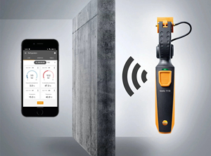 เทอร์โมมิเตอร์แบบหนีบ Testo 115i ใช้งานผ่านสมาร์ทโฟน ระบบไร้สายอัจฉริยะ สำหรับ 0560 2115 02 OEM ได้รับการรับรองมาตรฐาน CE - Product Image 5