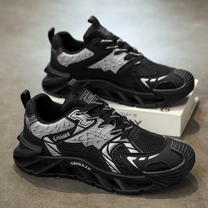 Zapatos Deportivos de Moda para Hombre, Ligeros, Transpirables, con Cordones, Antideslizantes, para Correr, Entrenar, Tenis y Caminar - Product Image 4