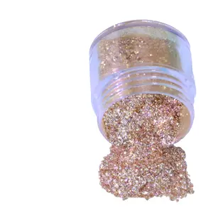 Sheenbow bubuk eyeshadow glitter lapisan berlian berkilau pigmen longgar metalik perubahan warna kosmetik harga murah