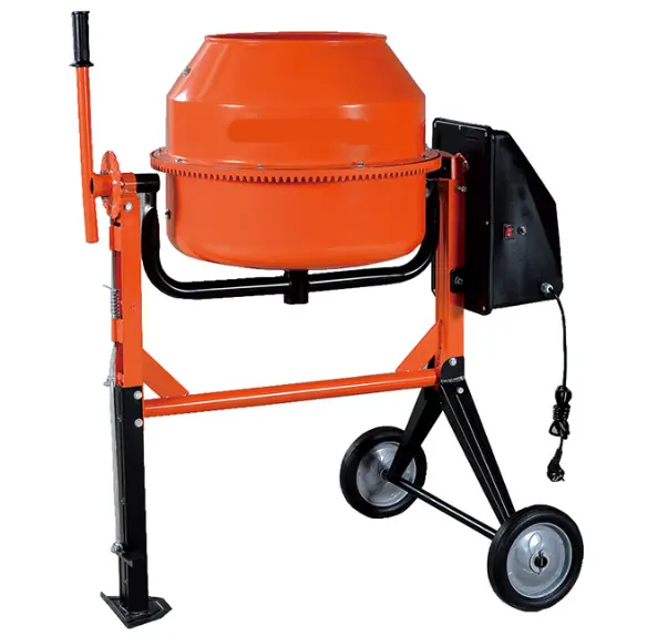 200L Electric portable cement small concrete mixer machine concrete feed mixer