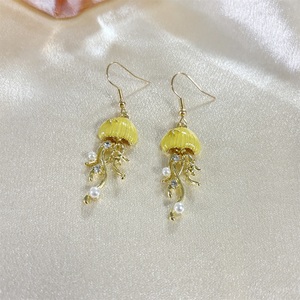 2026 Nieuwjaarsmode Ontwerp Zomer Zeeleven 4 Kleuren Mode Dames Kwallen Oorbellen - Product Image 5