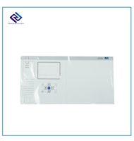 Clavier à membrane flexible personnalisé de haute qualité, étanche IP67, avec adhésif 3M, en métal/poly, câble flexible, couleur personnalisée, connecteur femelle 2,54 mm