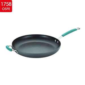 Poêles à frire antiadhésives <span class=keywords><strong>en</strong></span> <span class=keywords><strong>aluminium</strong></span> de cuisine de presse de wok classique avec la poignée de bakélite - Product Image 3