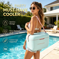 Nouvelle glacière portable de grande capacité, écologique, pour le camping en plein air, étanche, durable, maintien constant de la température, rétention de la glace