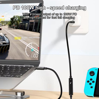 Offre Spéciale A283-2 Thunderbolt 4 câble de données de type C mâle à femelle 8K 240W charge rapide 40G câble USB haute vitesse pour ordinateur portable