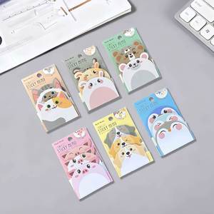 <b>Sticky</b> <b>Note</b> High Viscosity Animal-themed Creative Memo Pad Student Learning Records Enterprise Customized LOGO Wholesale - Product Image 1