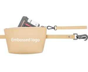 Personalized Crossbody Dog Mom Bag With Leash Dog Waist Bag Holders Messenger Waterproof Dog Walking Bag For Pet - Product Image 1