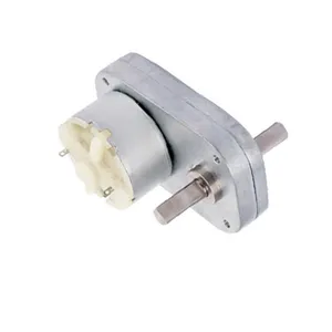 factory produce 6v 0.6-8 KG.cm brush spur gear motors micro double shaft dc gear motor for massage machine