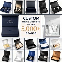 Boîte magnétique de luxe personnalisée, emballage en papier haut de gamme avec logo pour kit de bienvenue d'entreprise et coffret cadeau d'affaires