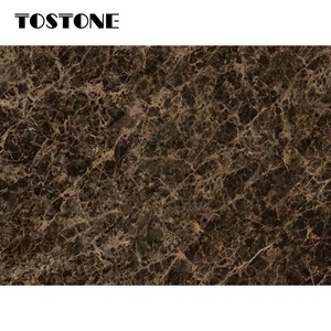 Tavolino da Caffè Tostone in Pietra Naturale e Marmo Marrone per Arredamento Interno di Salotti di Case e Ville - Product Image 4