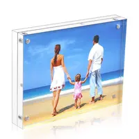 Family Acrylic Magnet Photo Frame